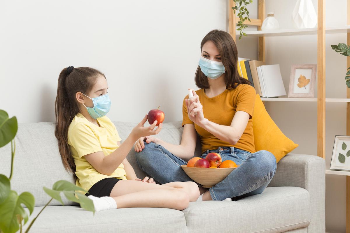 Desinfectar frutas en pandemia